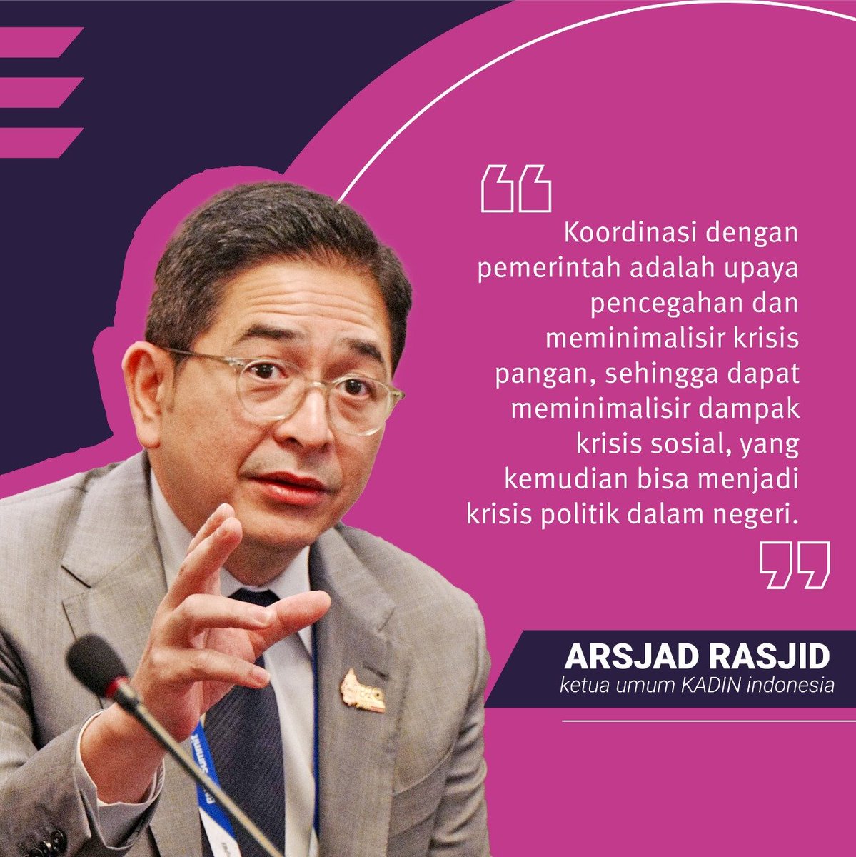 AbrahamLion7's tweet photo. Meminimalisir dampak krisis sosial sangat penting nih. #ARSPerkuatKetahananPangan
ArsjadRasjid Perkuat Pangan https://t.co/2l1jdAycft
