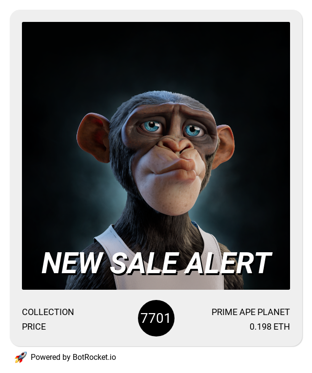 Prime Ape Planet Bot tweet media