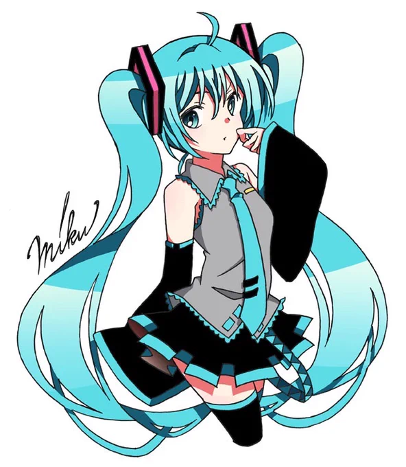 初音ミク/イラスト 
