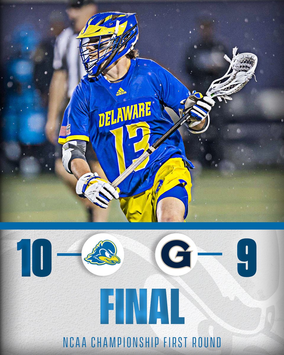 DelawareMLAX's tweet image. FINAL I How about those #BlueHens?!? #NCAALax