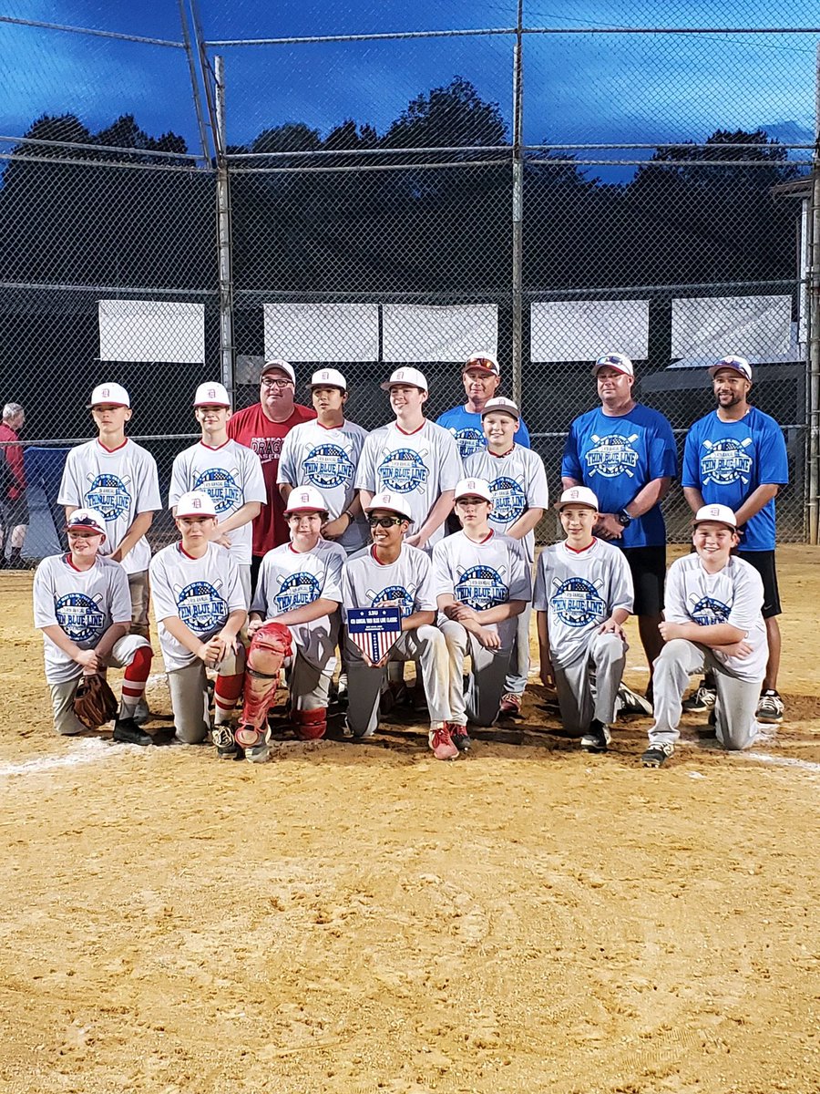 DelseaTravelBB's tweet photo. Congrats to the 13U Delsea Dragons for winning the 4th Annual Thin Blue Line Classic!! https://t.co/UfwhDbXv9i