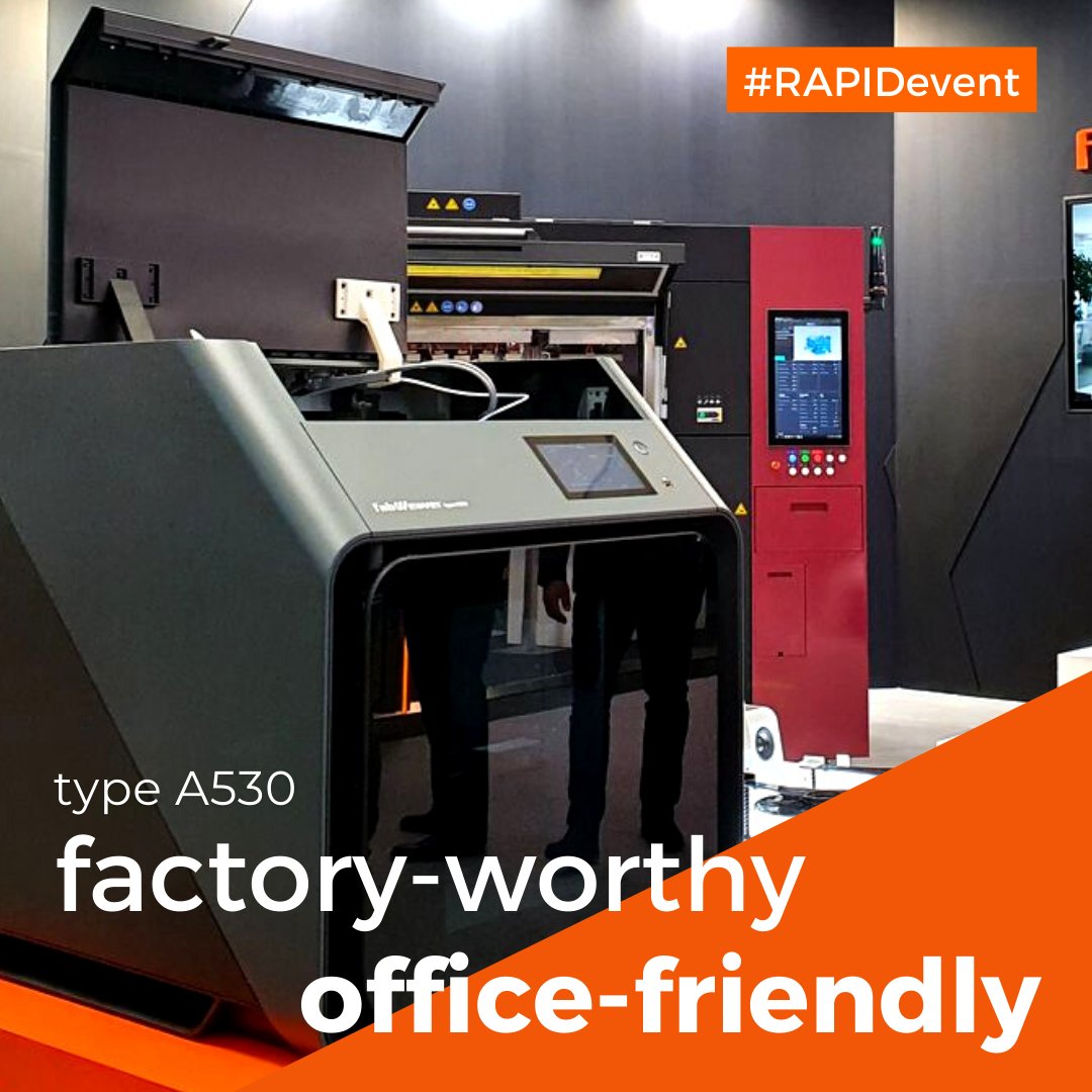 fabweaver_3d's tweet photo. .
Are you ready to see the #fabWeaver type A530 in action?
.
Don't forget to stop by Booth 1646 tomorrow at #RAPIDTCT.
.
Experience for yourself our NEW factory-worthy and office-friendly #3Dprinter!
.
.
#RAPIDevent #3Dprinting #rapid2022 #additivemanufacturing https://t.co/yxe0sIWQIF