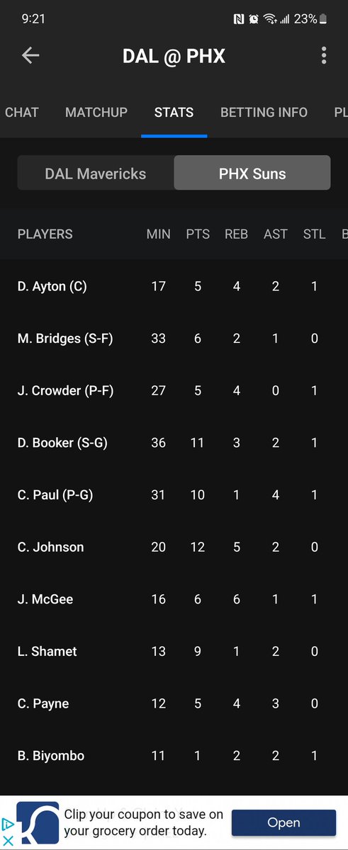 Redbird_Cee's tweet photo. That must be the Devin Booker Special #DALvsPHX #MFFL https://t.co/HXBdsEDlMJ