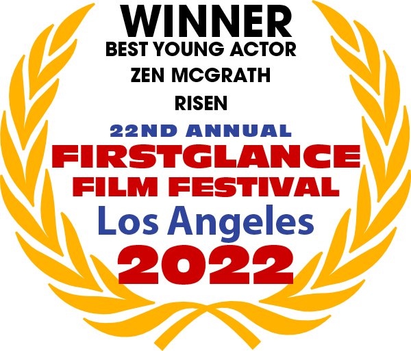 FirstGlanceFilm's tweet photo. Congratulations to all the nominees, from the FirstGlance Screening Committee.
The 22nd Annual @FirstGlanceFilm #LosAngeles #filmfest proudly announces the winner of the Best Young Actor
Zen McGrath
Risen
#SupportIndieFilm #FGLA22 https://t.co/V4R8Z412sJ