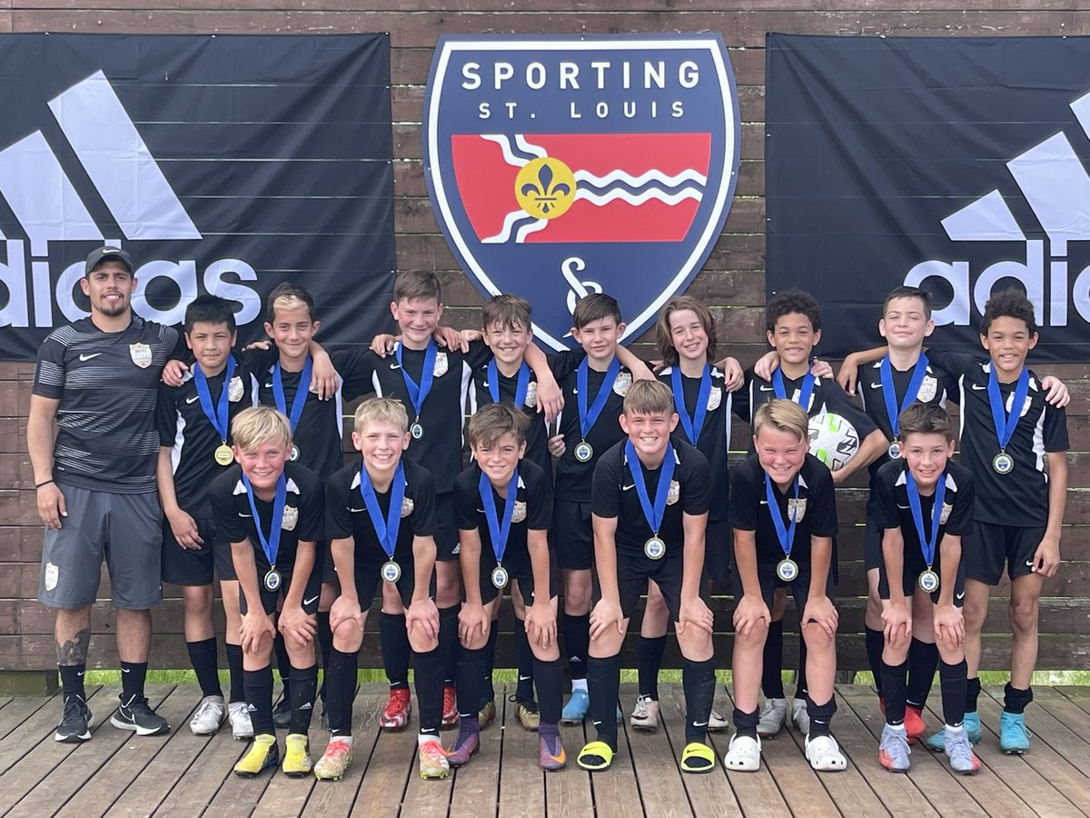 Jkohles23's tweet photo. Spent the weekend in St. Louis with Henry and his 2010 @GretnaEliteAcad team for a soccer tournament. Saturday and Sunday the boys played well, went 3-0 in the top division of the @SportingSTL Premier Cup. Thanks Coach @cwats402 for your great leadership as always! https://t.co/ak4qYvgEVo