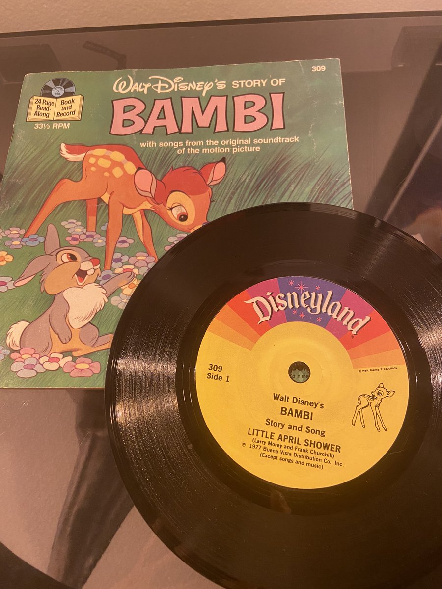 ocon365's tweet photo. @SeanFennessey @TheBigPic Picked this up at a yard sale today after hearing your story. Saving it for my future Bambi-loving kid. https://t.co/oXhStJfFTl