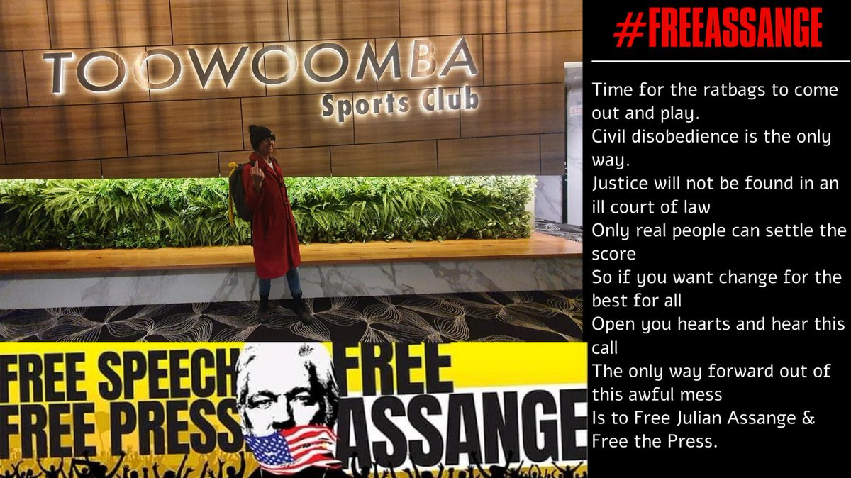 BelgraveRaine's tweet photo. According to the Gregorian calendar, I am 50 yrs old today, same age as my hero Julian Assange, who will be 51 on July 3rd.
Rapid changes require a radical response.
Time for #Ratbags4Assange to play.
A gift for Julian coming later today ;)

#FreeAssangeNOW
#BringAssangeHome https://t.co/aG5ooBRMxw