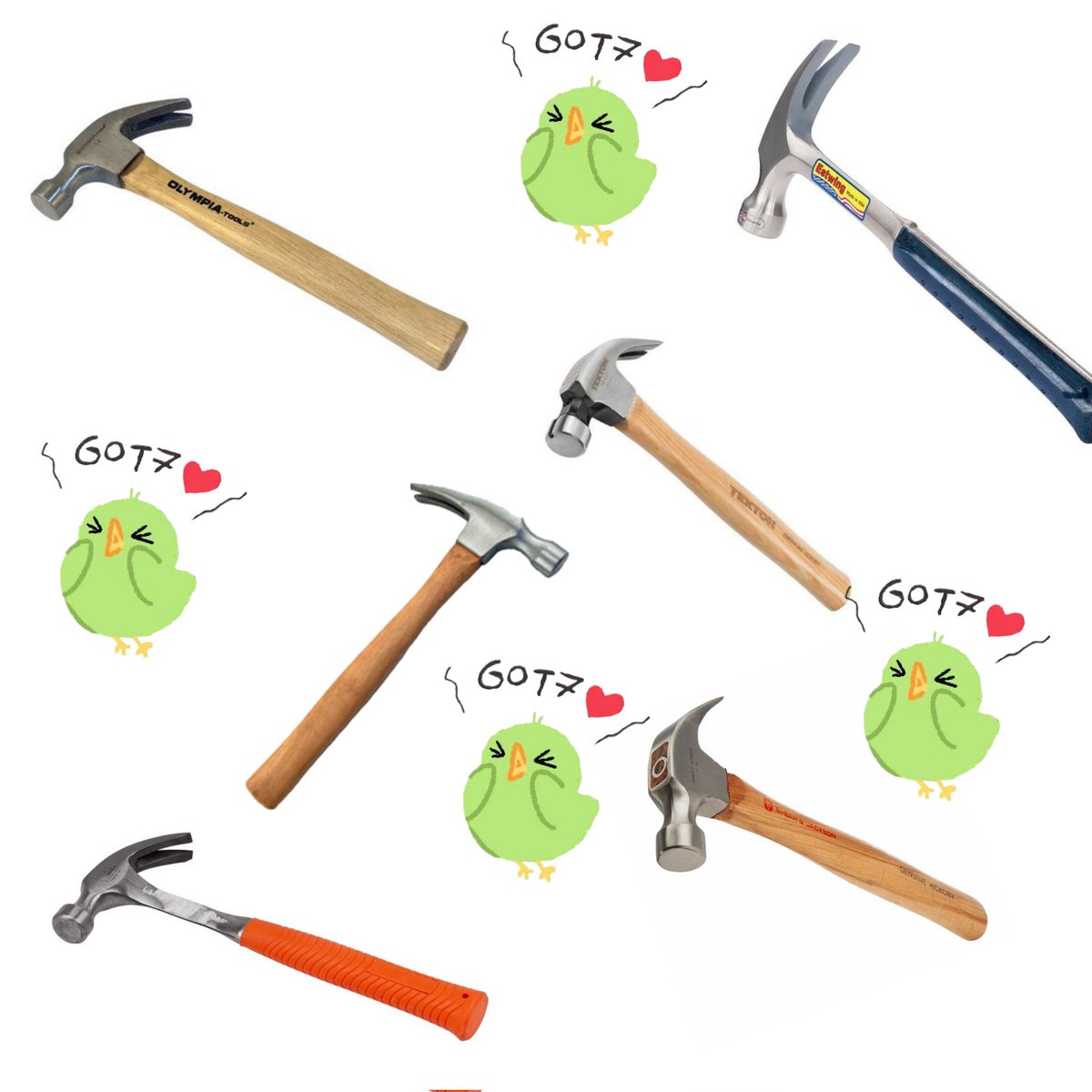 dfjaybso's tweet photo. AHGAHAMMER GA!!!
Hammer set for construction
(4 winners)
Rules: RT this tweet and reply a screenshot of streaming
Tag 4 moots
GOODLUCK!!
Tags
#GOT7 #ahgahammer #hammerset #construction https://t.co/KqMPVo1Gyh