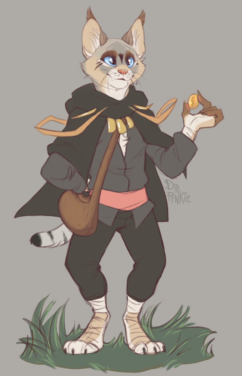 Da__Pinkie's tweet photo. My DnD tabaxi, Curious Shadow.
#DnD #Tabaxi #SwampCat https://t.co/Go3XBxvDmC