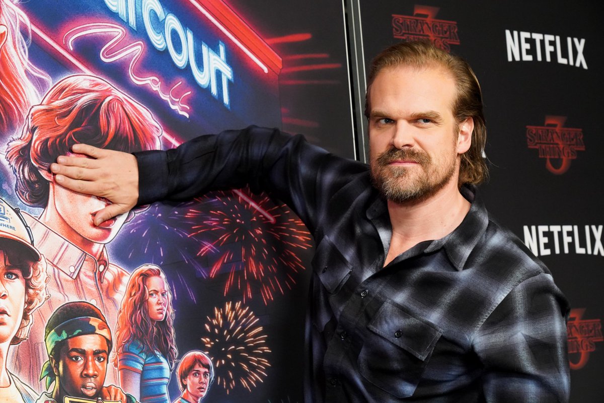 ajintvarghese's tweet photo. David Harbour hates Finn!
#StrangerThings4 #Strangerthingspremiere #DavidHarbour #FinnWolfhard #Mike #JimHooper #May27 https://t.co/drWGh7Y14p