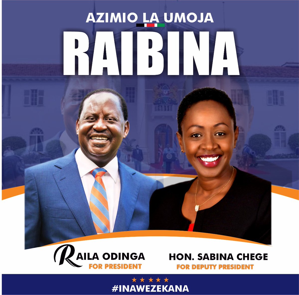HalimaKiongozi's tweet photo. Her industrious native nourished the private sector, her dedication restored Murang'as lost glory and her commitment is what Kenya needs to break the barriers. @SABINACHEGE for deputy president and Azimio Running mate #RaiBina https://t.co/apNUoNFWEU