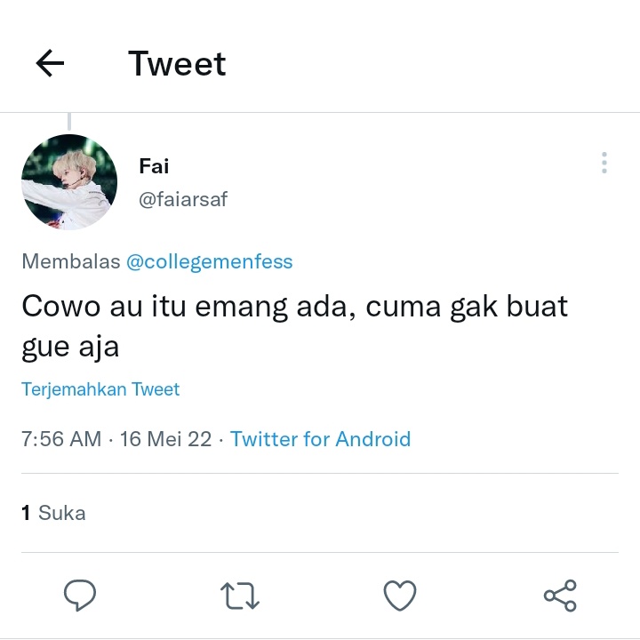 aiem_wid's tweet photo. @faiarsaf @collegemenfess selamat anda debut di galeri saya🙏🏻 https://t.co/M0wWi8BBny