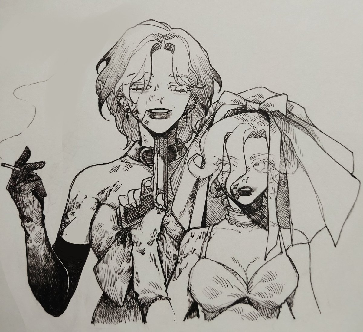 demi_simp's tweet photo. 👅👅👅👅
#Demi #Mary #DemiMary #identityVイラスト #IdentityV https://t.co/MTOEcPXOzv