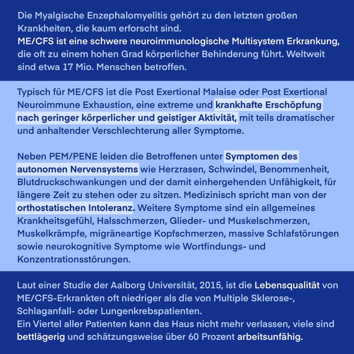 Hervorrager's tweet image. Apopo #Kompetenz🚨

3,75 Punkte für einen moderat kranken #MECFS-Pat. der höchstens noch alle 2 Wo das Haus verlassen kann, ist schon a bissl wenig, oder?

Wie wär's mit #Kompetenzerweiterung bei Gutachtern, #Krankenkassen, Behörden &amp;amp; anderen die mit #pwME zu tun haben?🇩🇪
@rki_de