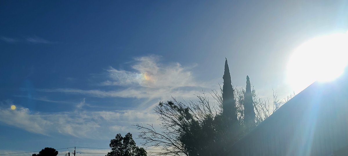 andyjump1118's tweet photo. 22° #sundog. Hoping #clouds will clear out for the blood moon lunar eclipse. @NWSHanford @StormHour @CloudAppSoc #wxspotter #cloudspotter #cloudporn https://t.co/QgZbfFpIed