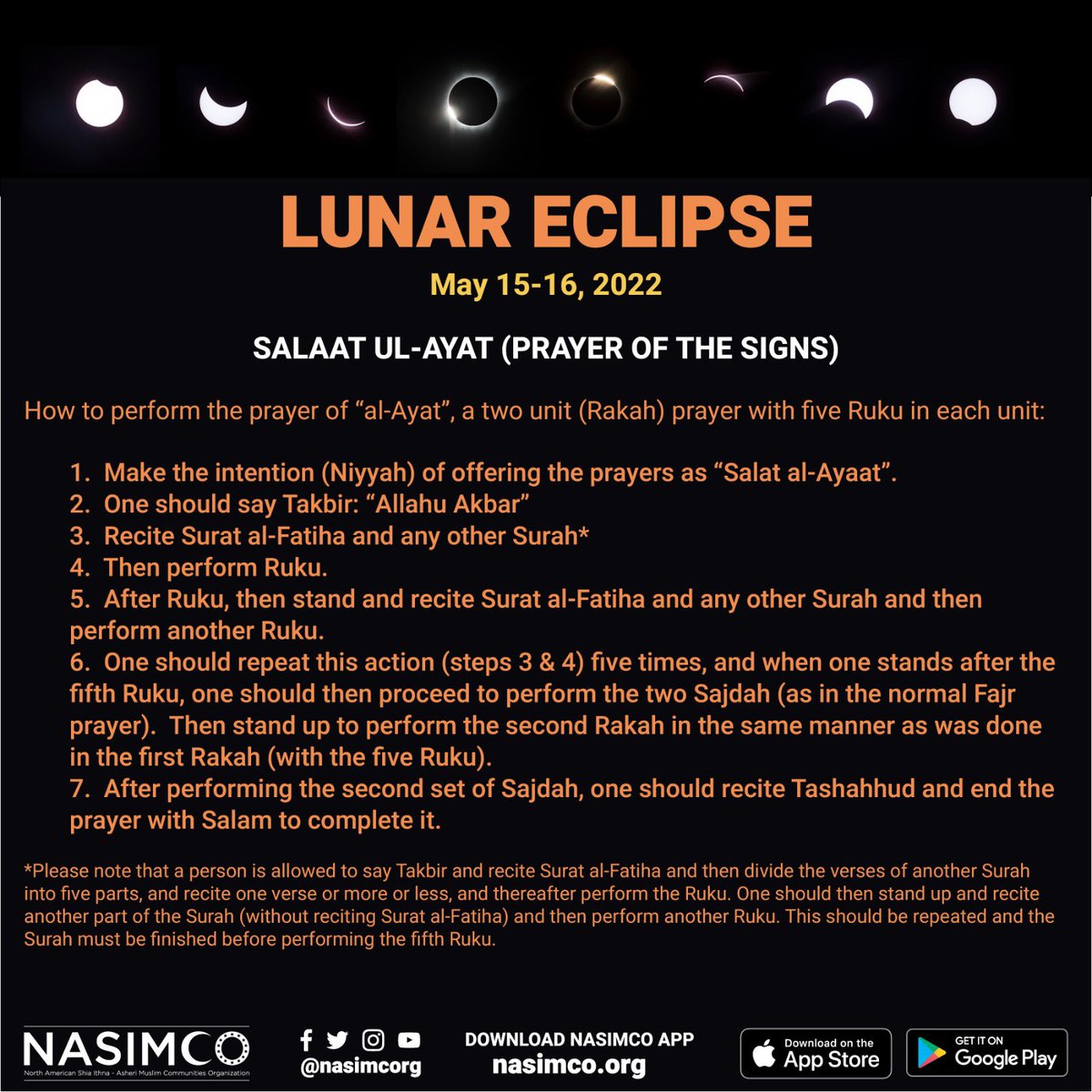 nasimcorg's tweet photo. A reminder for the lunar eclipse taking place today! #nasimco #lunareclipse https://t.co/epSyThceOS