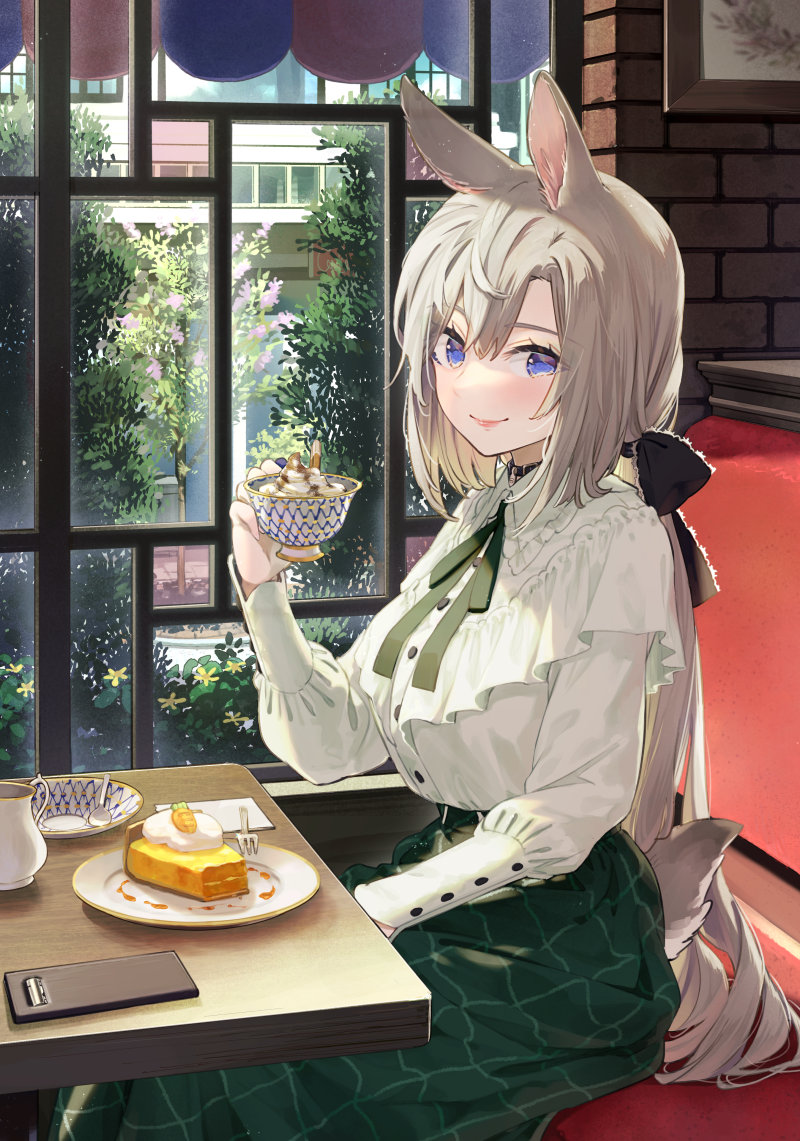 「お嬢様とレトロ喫茶☕️ 」|syuri22🍣例大祭 あ02abのイラスト