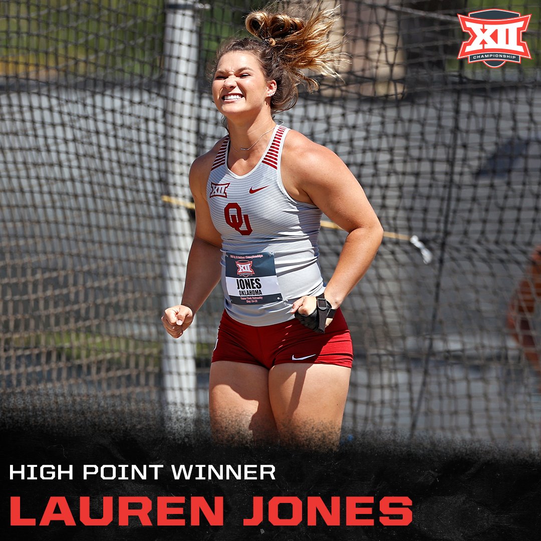 Big 12 Conference (@big12conference) on Twitter photo #Big12TF ππ’π π‘ ππ¨π’π§π ππ’π§π§ππ« π
Lauren Jones, <a href="/OU_Track/">Oklahoma T&F & XC</a> #Big12TF ππ’π π‘ ππ¨π’π§π ππ’π§π§ππ« π
Lauren Jones, <a href="/OU_Track/">Oklahoma T&F & XC</a>