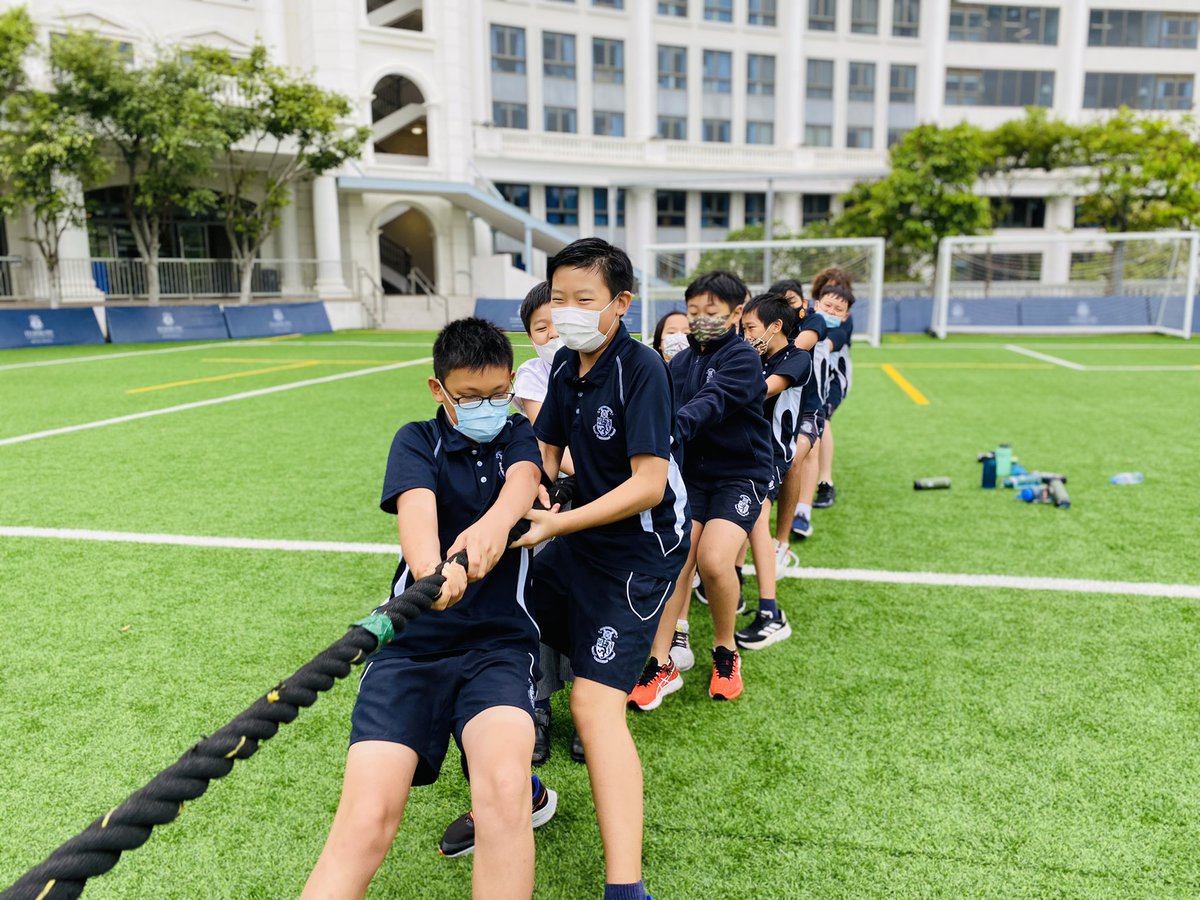HHKSShackleton's tweet photo. Thanks to the Prefects for a brilliant Y5/6 transition event this morning! Great teamwork and camaraderie on show from all involved @Harrow_HK! #boysofshackleton @HHKSPastoral @HeadHarrowHK https://t.co/ApIxLQcXUF