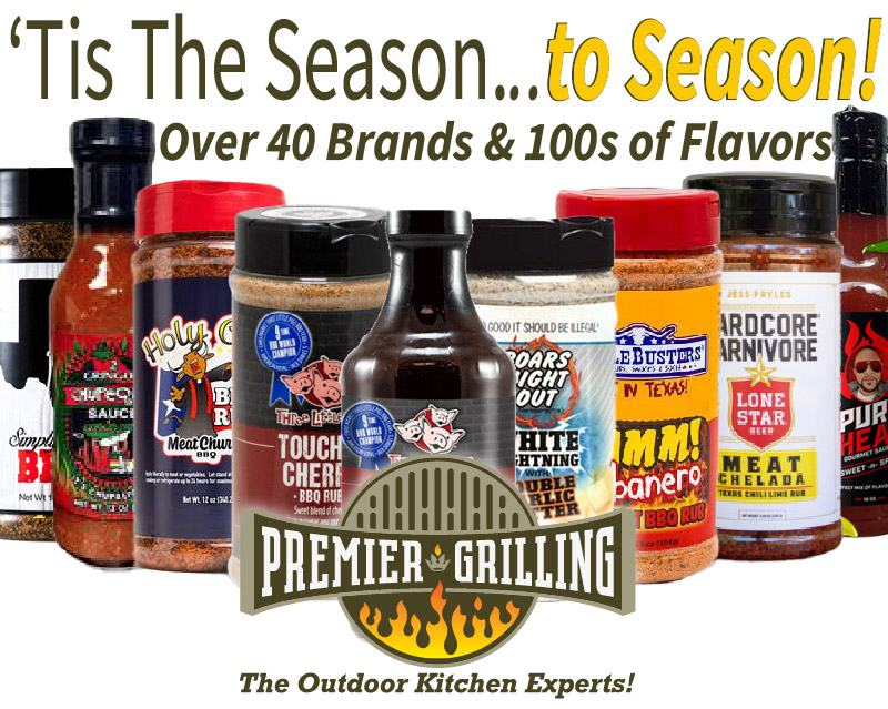 PremierGrilling's tweet photo. 'Tis The Season...to Season! With over 40 brands and 100s of flavors, grab your favorite #Rub, #Sauce, or #Marinade and put some flavor on your meat! In-stock in Plano, McKinney, Frisco and at https://t.co/zUrqDX28Bx
https://t.co/e9JIX2LeNh https://t.co/IBHYzx4E9T