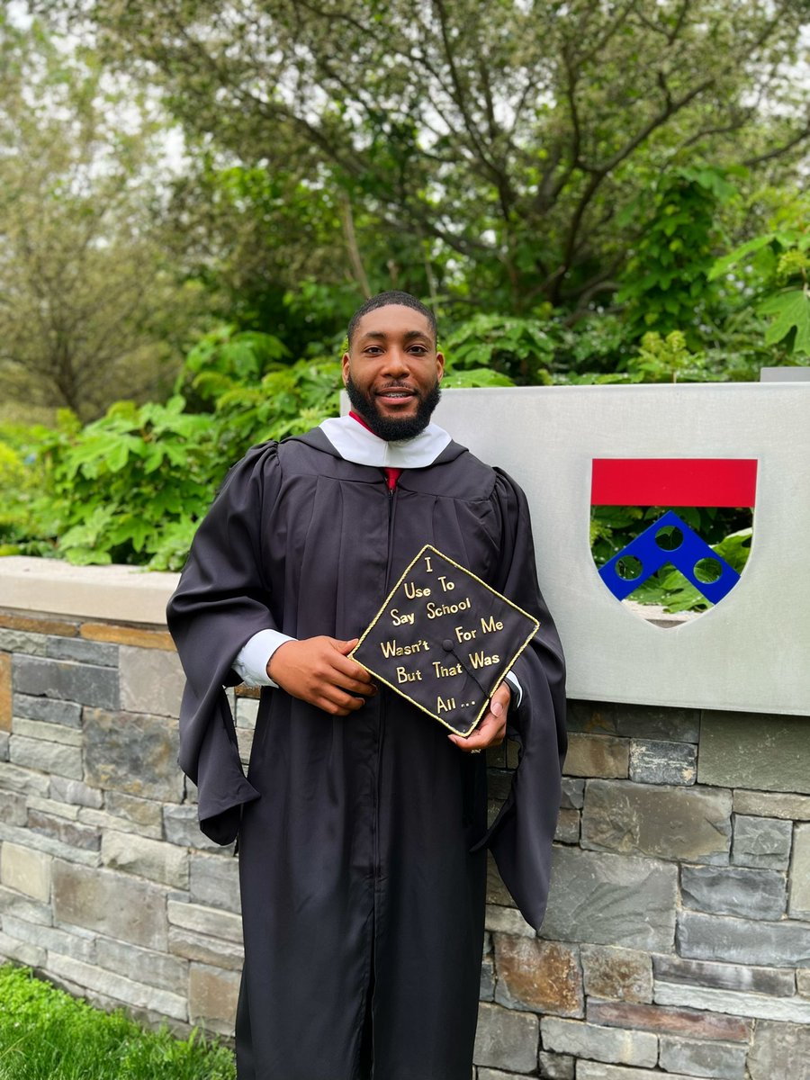 devonjstill's tweet photo. 10 years after graduating undergrad with a 2.0 GPA, I graduated from an Ivy League Masters program with a 3.97 GPA. Never allow your past to define you! https://t.co/iRoEWTpWJk