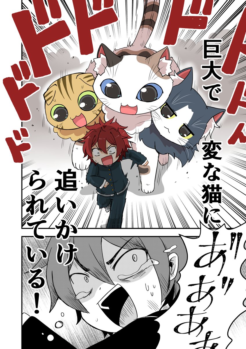 三つ首の巨大猫を飼う話 1/6
#漫画が読めるハッシュタグ
#創作漫画