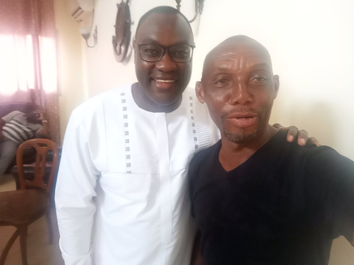 DavidEyengue's tweet photo. @Nyangamagazine @MBOMAPatrick Quand vous dites l'ex international, c'est que vous n'intégrez pas le travail qu'il fait actuellement. Je vous l'annonce alors, @MBOMAPatrick est en route pour une coupe du Monde de football en qualité de joueur. Allez-y savoir laquelle https://t.co/a1rh9IIrpu