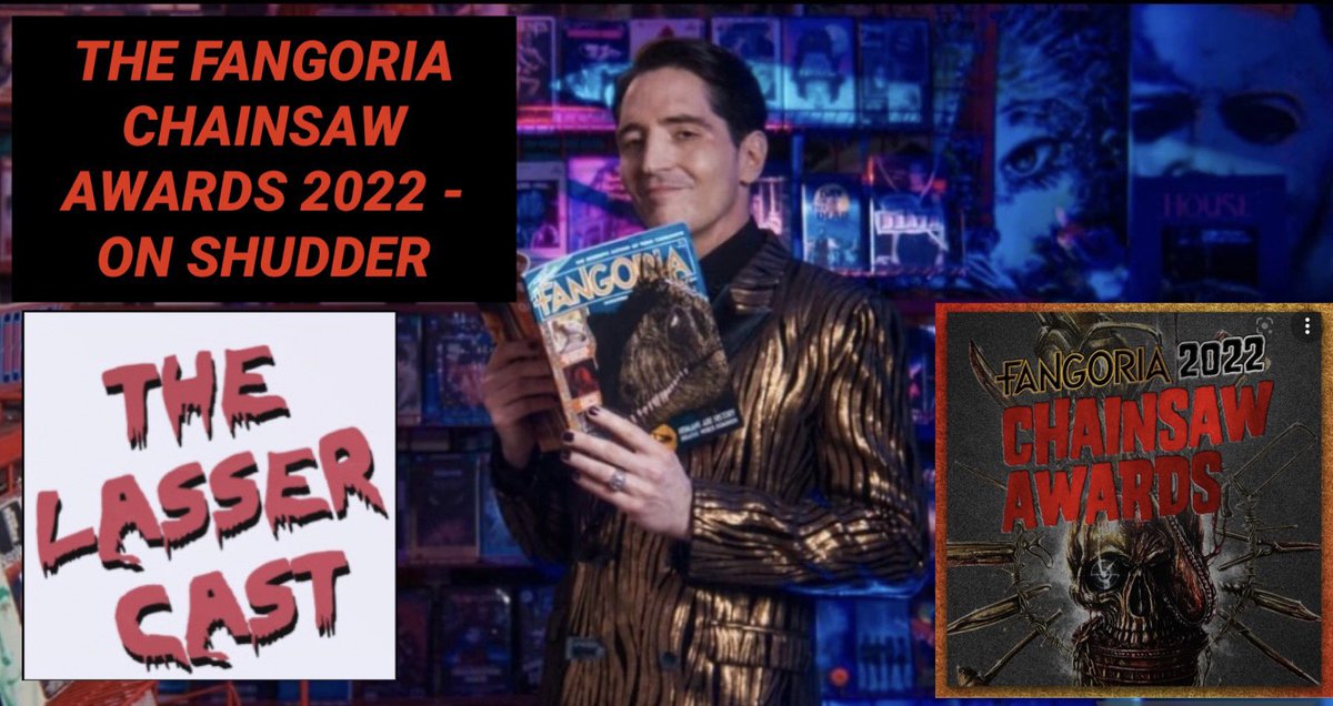 DrZaiusGoD's tweet photo. THE LASSER CAST recap of the #Fangoria #ChainsawAwards 2022, streaming on @Shudder & hosted by @Dastmalchian
@FANGORIA #Shudder #FangoriaChainsawAwards #EdgarWright #JamesWan #BestKill #FearStreet
FANGORIA CHAINSAW AWARDS RECAP - ON SHUDDER https://t.co/FPCpprT0mh via @YouTube https://t.co/1LIvJLiz8d