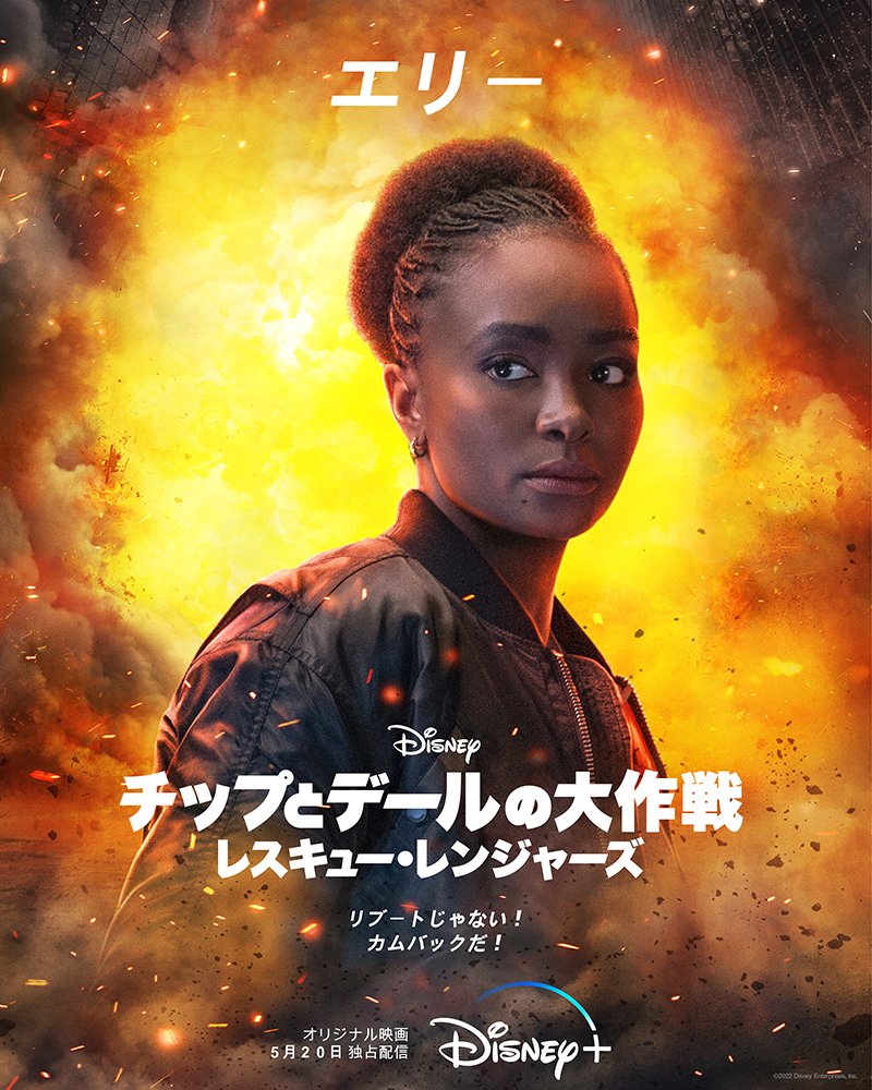 🥜『#チップとデールの大作戦 #レスキューレンジャーズ』 キャラクター