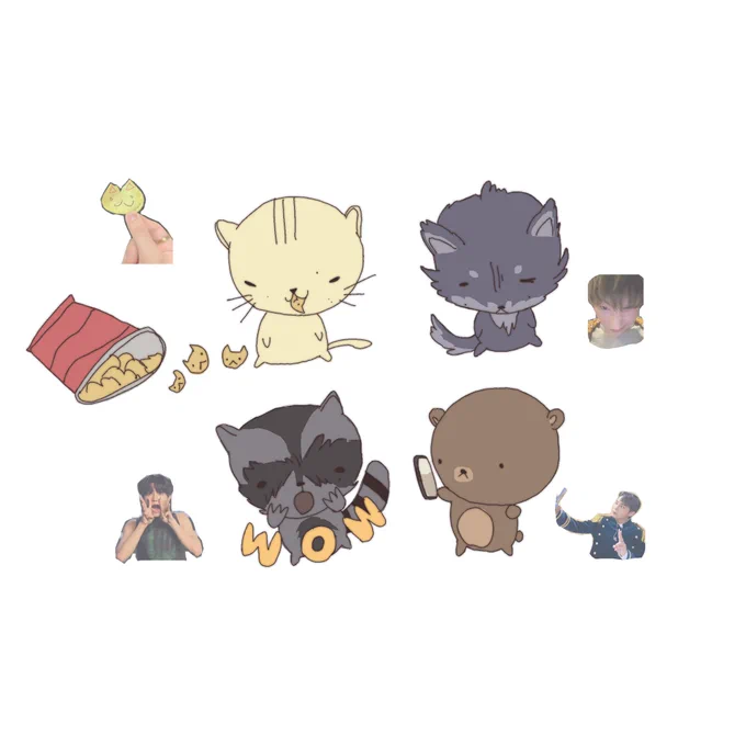 ateez but make them tiny 
