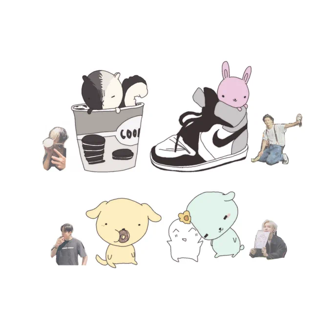 ateez but make them tiny 