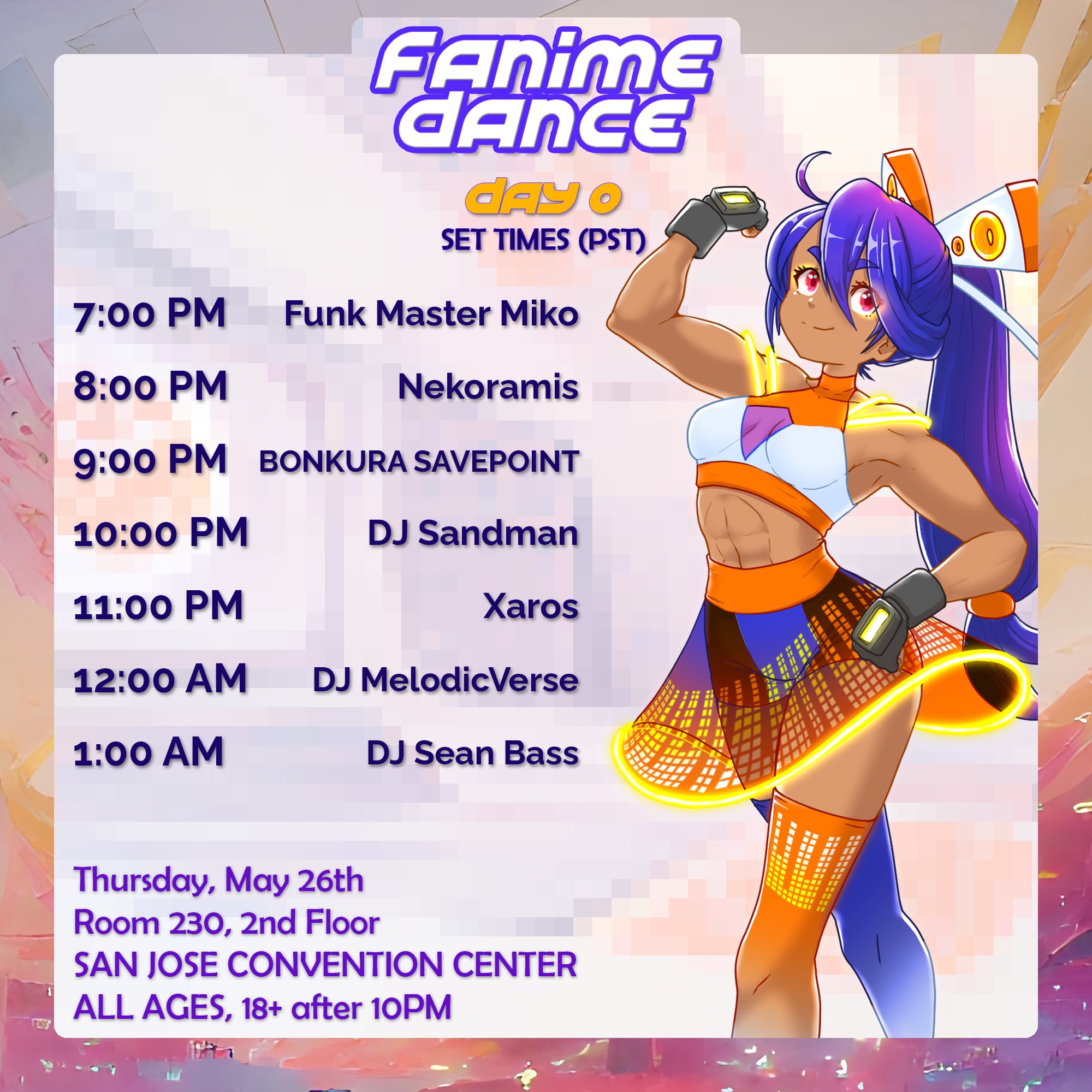 Odyssey Eurobeat 💖 🔜 Fanime 🔜 Music Vket on Twitter "Mark your