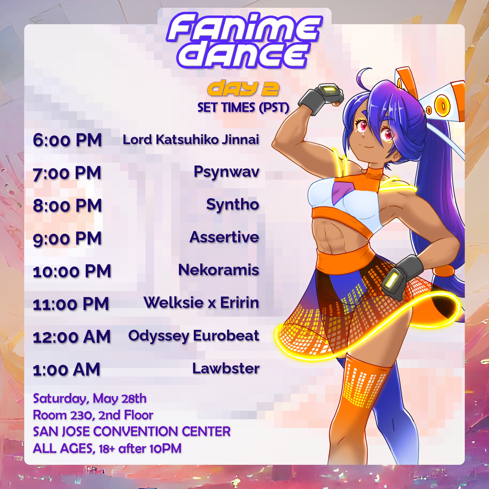 Fanime 2025 Schedule