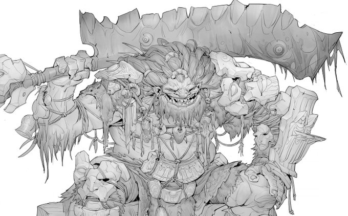 TROLL BLADE MASTER
ARTSTATION:https://t.co/cxvGSF5D1K 