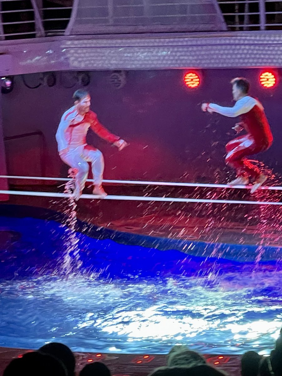 joyofcruising's tweet photo. If you have #symphonyoftheseas booked don’t miss the #AquaTheater show #Hiro! #royalcaribbean #loyaltoroyal #cruise #cruisingisback #oasisclass https://t.co/8fQSb1e4c7