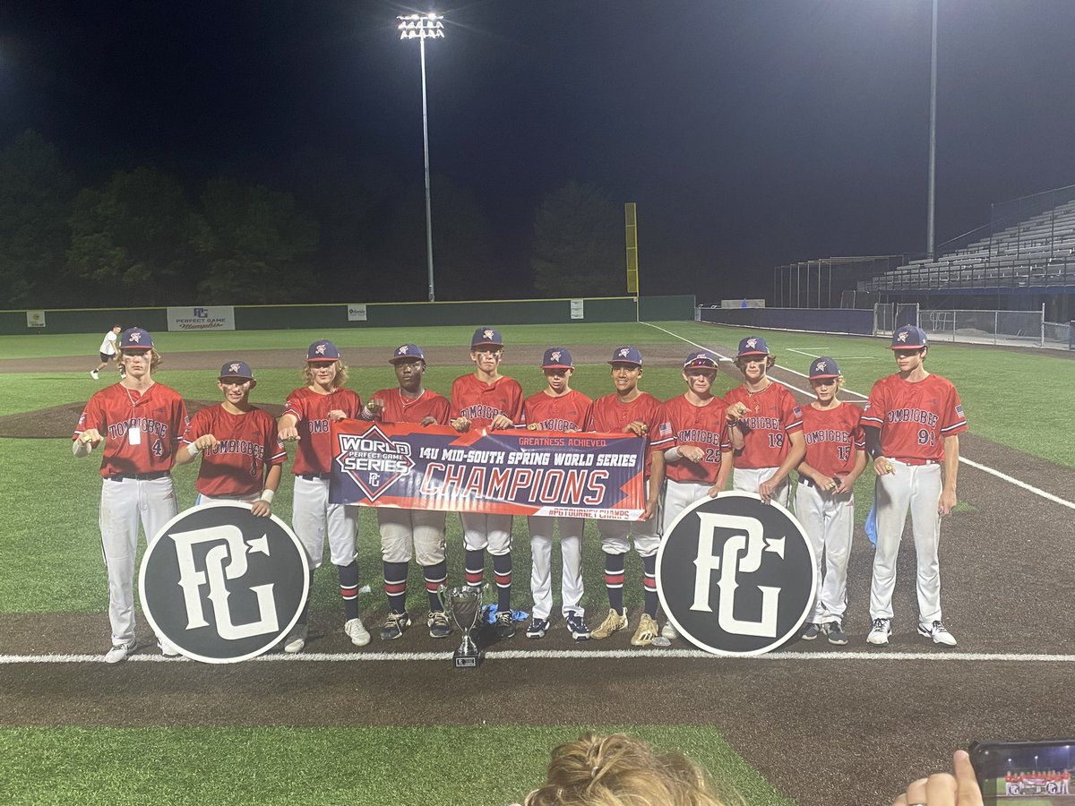 USAStadium's tweet photo. Congrats to our two 14U AAA Champions!
🥇 14U AAA Gold Champions: Tombigbee Tribe 2026
🥈 14U AAA Silver Champions: Titans Baseball
#PGSpringWS @PG_Tourney @PG_Tennessee https://t.co/DVTph62ljV