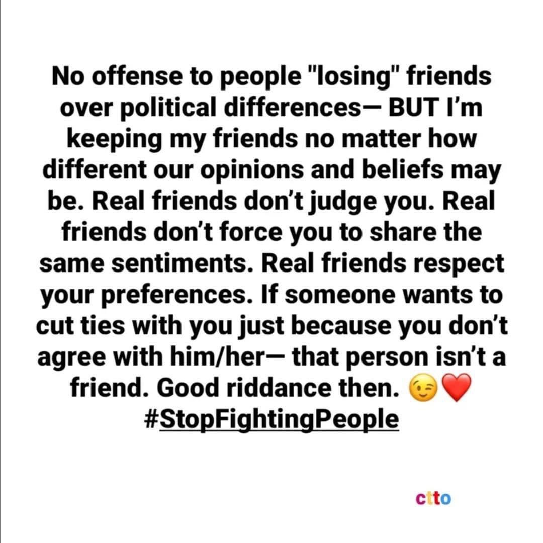 kaboomkapau's tweet photo. Para sa mga mukhang unfriend because of different political views. https://t.co/fXacy0hRN1