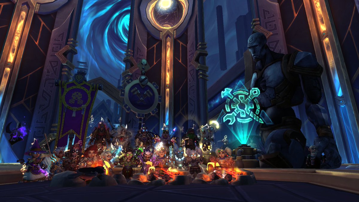 G4Warcraft's tweet photo. The Jailer falls to his knees, as the mighty #Gnomes and #MechaGnomes of #GnomereganForever save Azeroth from his relentless domination.
G4 R.A.I.D. Team: 3
✅#CastleNathria
✅#SanctumOfDomination
✅#SepulcherOfTheFirstOnes
Shadowlands: 0
#Warcraft #Gnomies4Life https://t.co/b901alAwhU