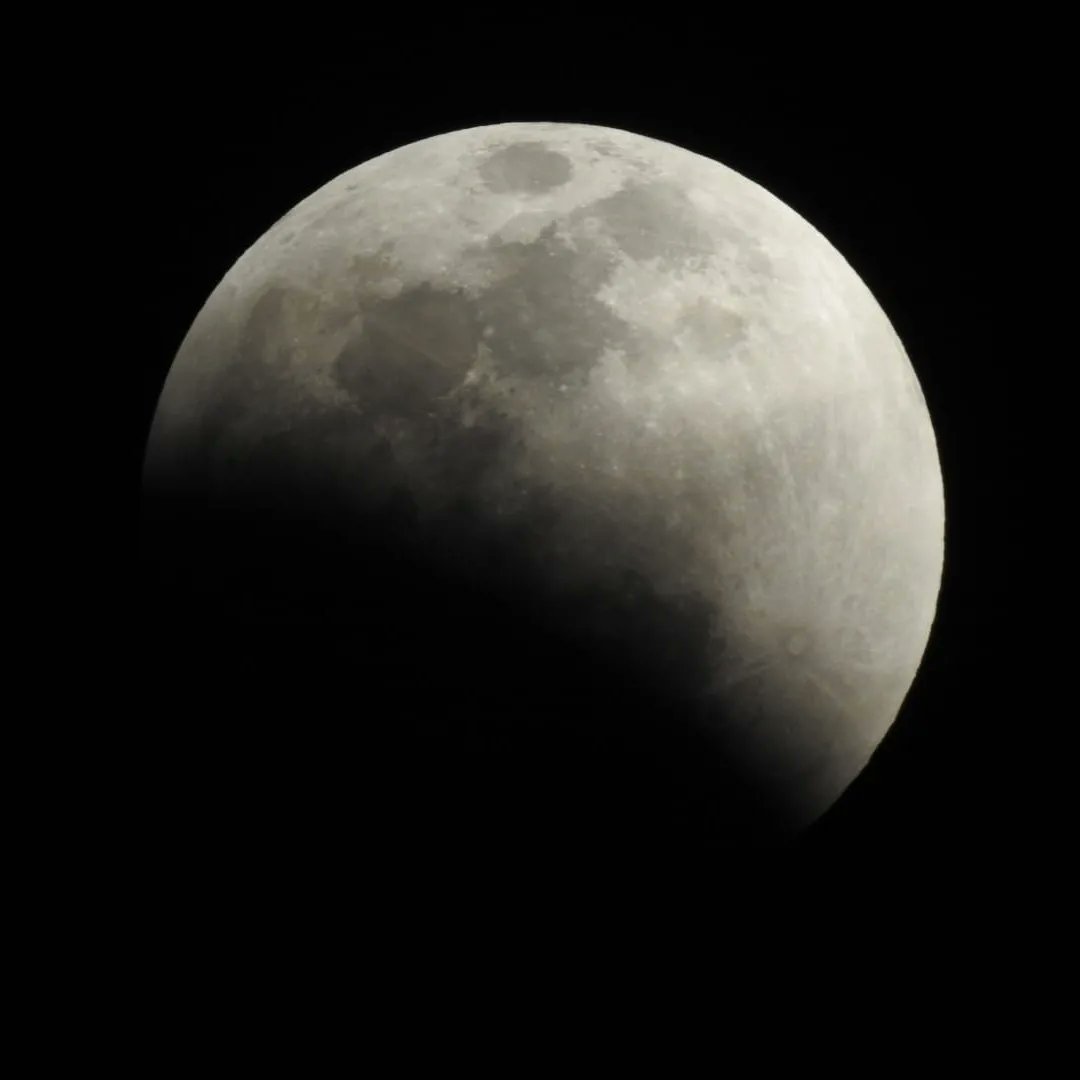 elpaiscali's tweet photo. 🌑Así se esta comenzando a ver el eclipse total de luna de este domingo desde Cali.

📷 Jorge Orozco (@jorgeorozcoarte) y Raúl Palacios (@raulpalaciosfotografia) / El País https://t.co/efXKVJ4HIP