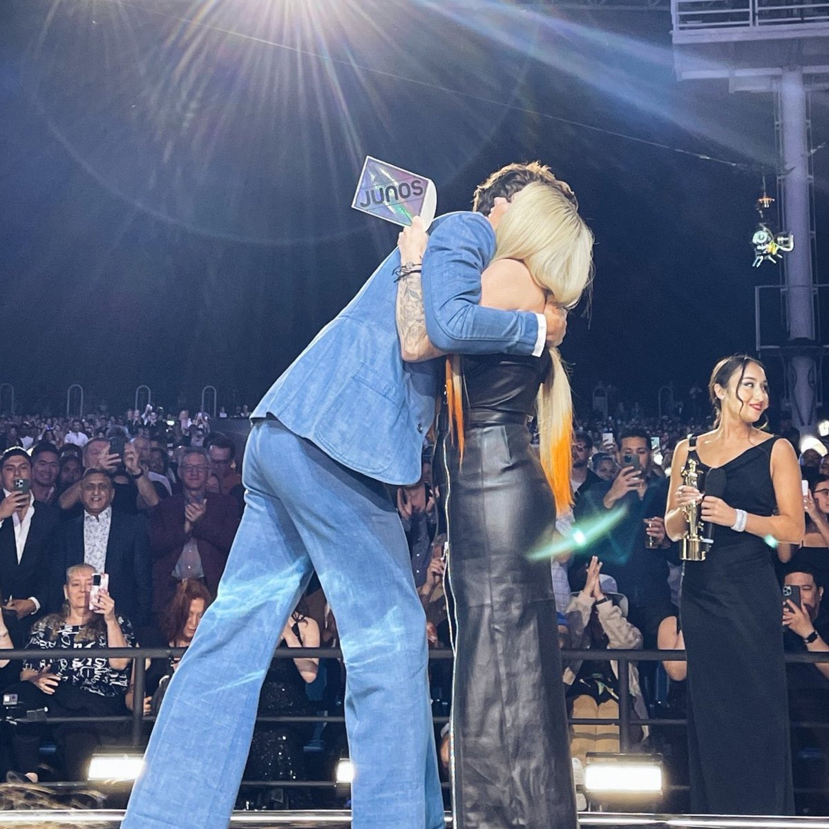Avril Lavigne and Shawn Mendes at #JunoAwards!