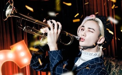 umi16__'s tweet photo. かわゆすぎるんですけど!!!!😘🎺
#Hyunjin #Straykids #CURCUS https://t.co/2Lbqa1jQwU