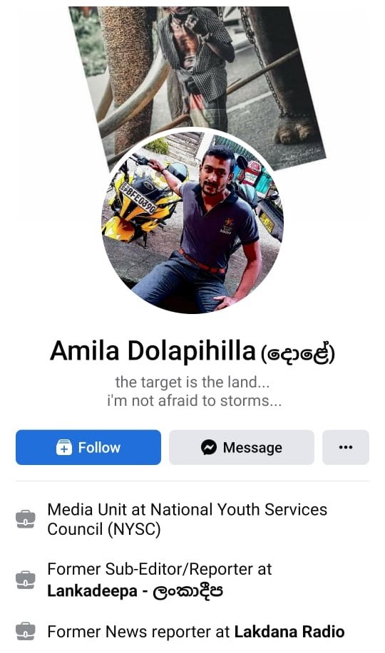 Wind_Desika's tweet photo. විස්තර ටිකක් හම්බුනා. නුවර GGG  ප්‍රහාර දියත්කල මෙයා ගැන අදාල ආයතනවලට දන්වන්න. නීතියෙන් දඩුවම් ලැබෙන්න ඕන කෙනෙක්. 

අරගලයට ජය! ❤️ https://t.co/lJU4wu8PWs