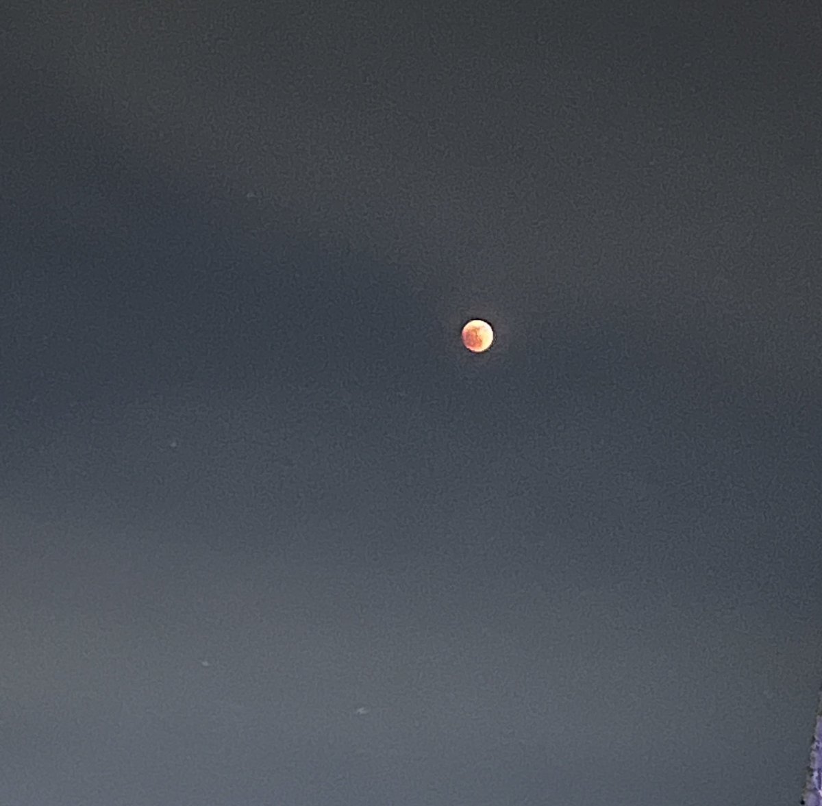 Arteortiz's tweet photo. Hermoso el eclipse desde Naucalpan #EclipseLunar @SkyAlertMx https://t.co/Z9VxbdH1Jp