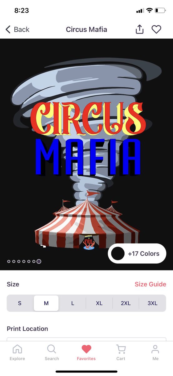 NerdzVsEvil's tweet photo. What’s up Nerdz! Join our battle against evil by rocking the Circus Mafia shirt! As talked about in our #Clownado episode! #Nerds #HorrorCommunity #Horror #HorrorMovies https://t.co/S5NAzZlysL https://t.co/A91GCJIfep