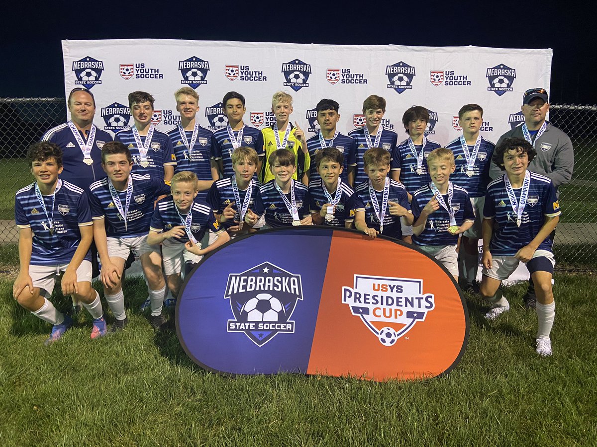 NEBStateSoccer's tweet photo. Congrats to our 14B #NEPCUP Champions, SNFC NPL 08! #representNE in St Louis!
#usyspcup @usyouthsoccer https://t.co/dqNKbRNInP