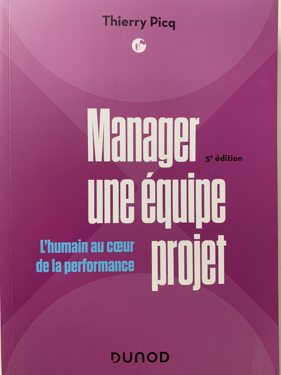 ThierryPicq's tweet photo. Il est sorti !!! Tout le monde fait des projets, mais manager des équipes transverses et mettre l’humain au cœur des projets restent des enjeux. Cette 5eme édition devrait pouvoir vous aider. Bonne lecture ! @DUNOD #managementprojet https://t.co/bBzyjrLLAz