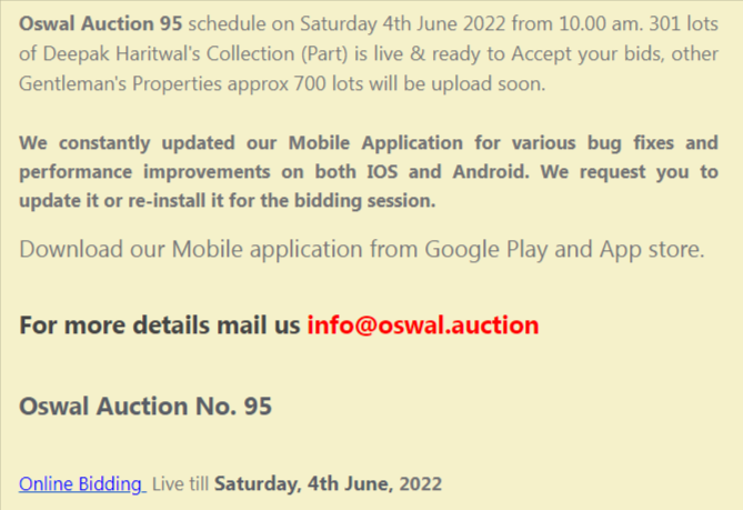AuctionOswal's tweet photo. https://t.co/pBzljHA30h