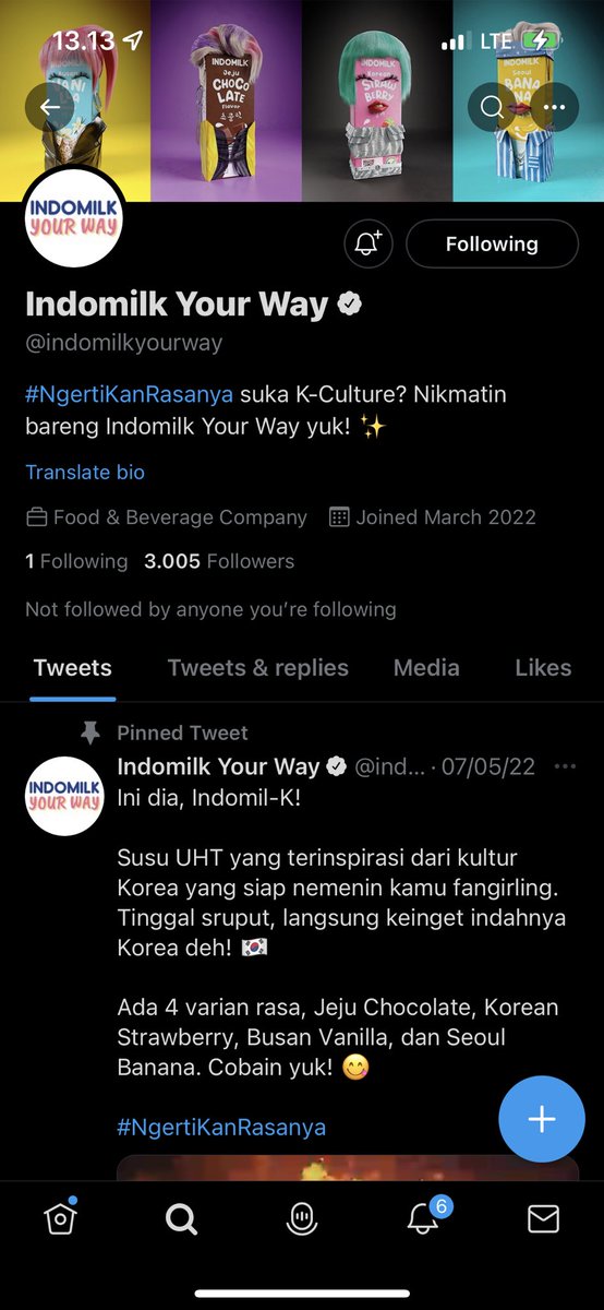 kidshater's tweet photo. @indomilkyourway Wish me luck 🙏🏻 @kjjungxox @Singing_Kyojin @ullassi #IndomilkXAllobank #IndomilkYourWay https://t.co/isvkbxkqil