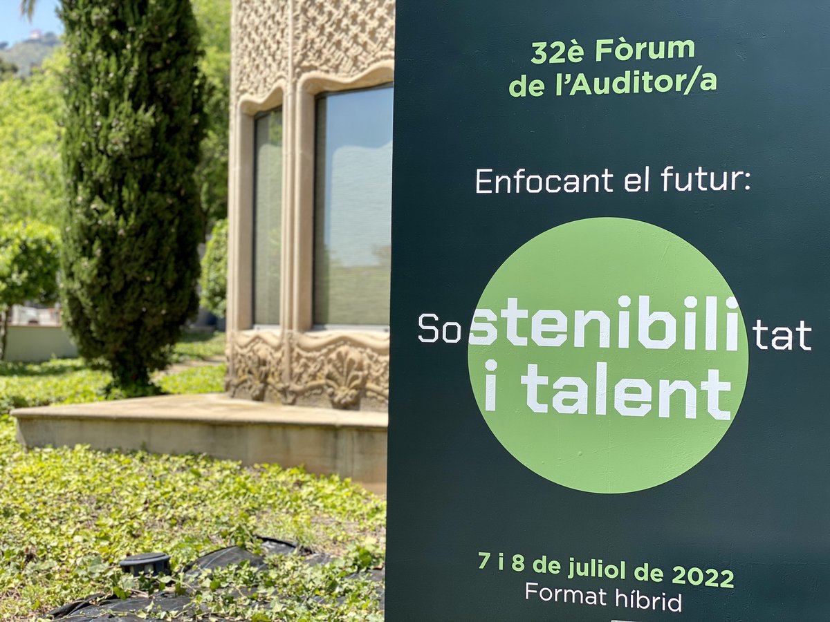 Et perdràs el proper #32ForumAuditor? Els dies 7 i 8 de juliol t’esperem a #Sitges presencialment o de manera virtual. No esperis més i fes la teva inscripció bit.ly/3l22CND