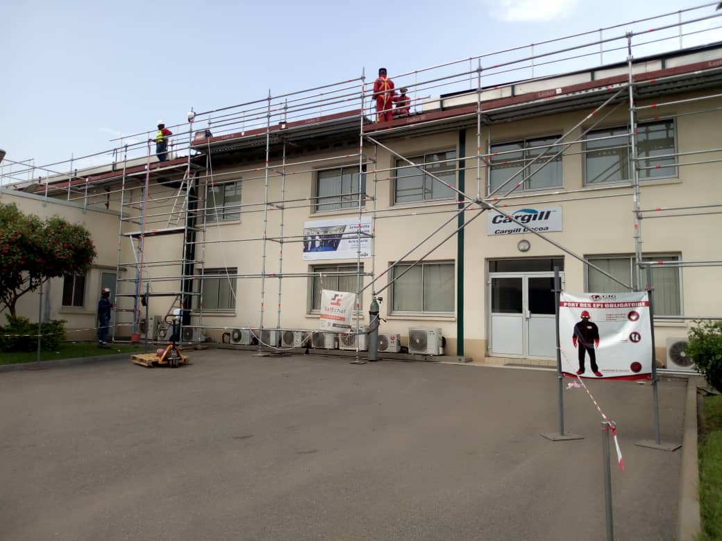 safechaf's tweet photo. Travaux Garde-Corps Toiture CARGILL
Benefits of working with SafEchaf -
⌛Rapidity
⌛Cost Savings
⌛Security
⌛Convenience
Or call us at- +225 0575200194
#safechaf #scaffoldingservices #construction #scaffoldings #metalconstruction #Metal https://t.co/npgW5L3zRf